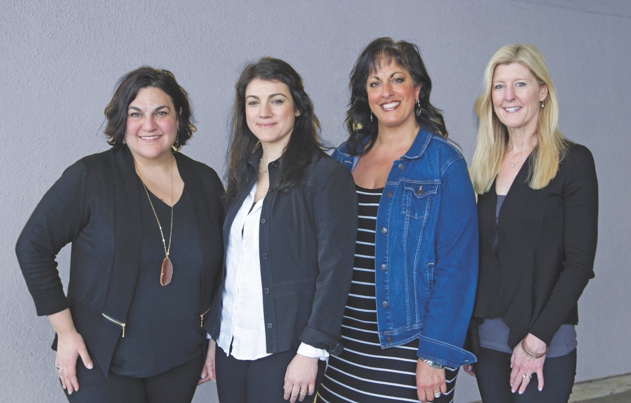 Leading Ladies 2019: Bethany Mascena Tracy, Cheryl Baker, Danielle Harbour & Caroline Maynard, Local Area Directors at N2 Publishing, serving all of RI